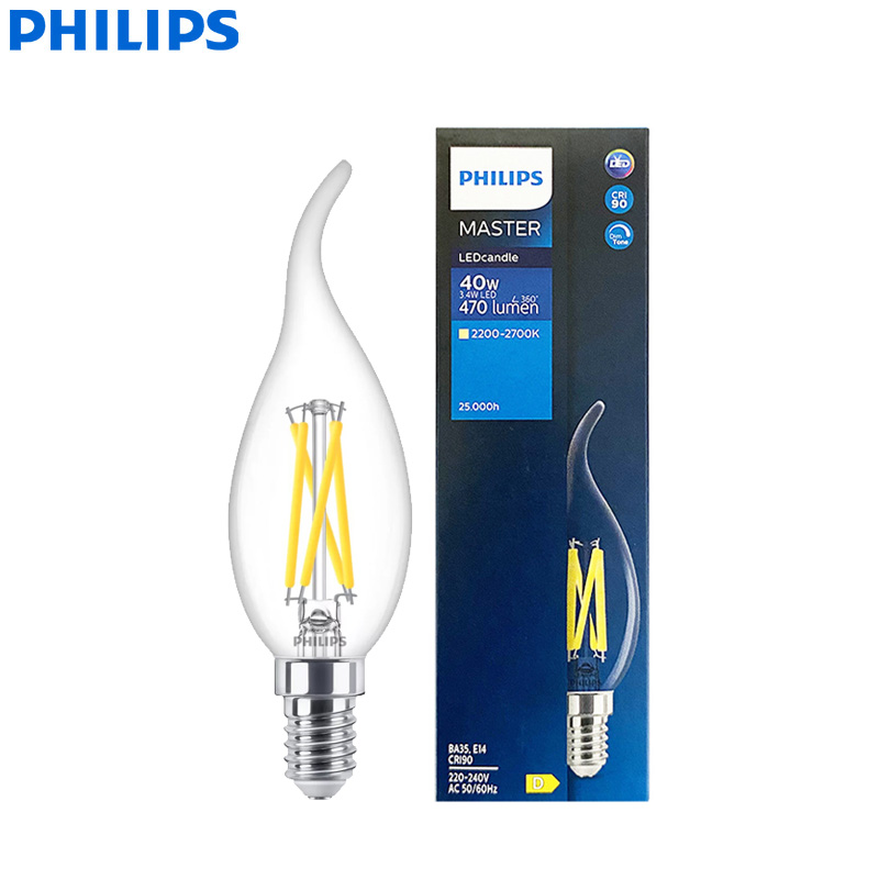 Philips Bulb Led Classic - Lâmpadas de filamento LED PHILIPS Master