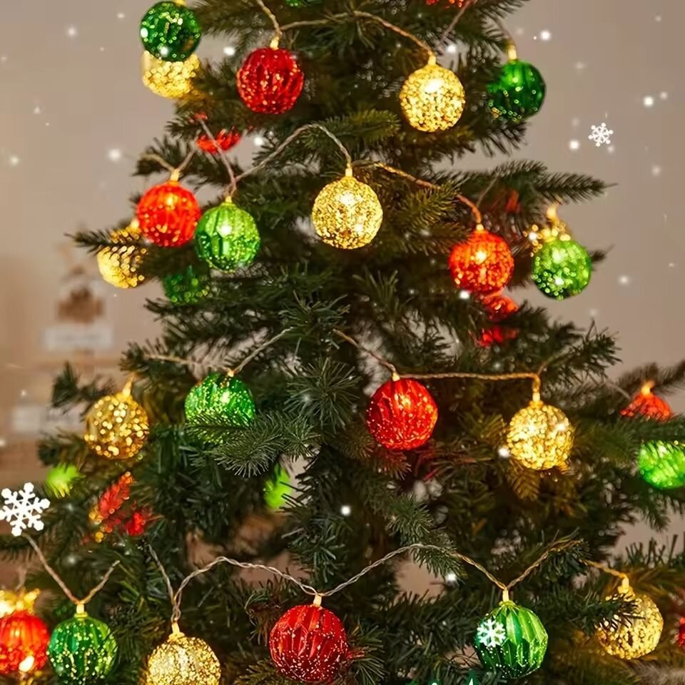 Lighting Christmas Decor - Luzes Decorativas de Natal 1,5M 10LED