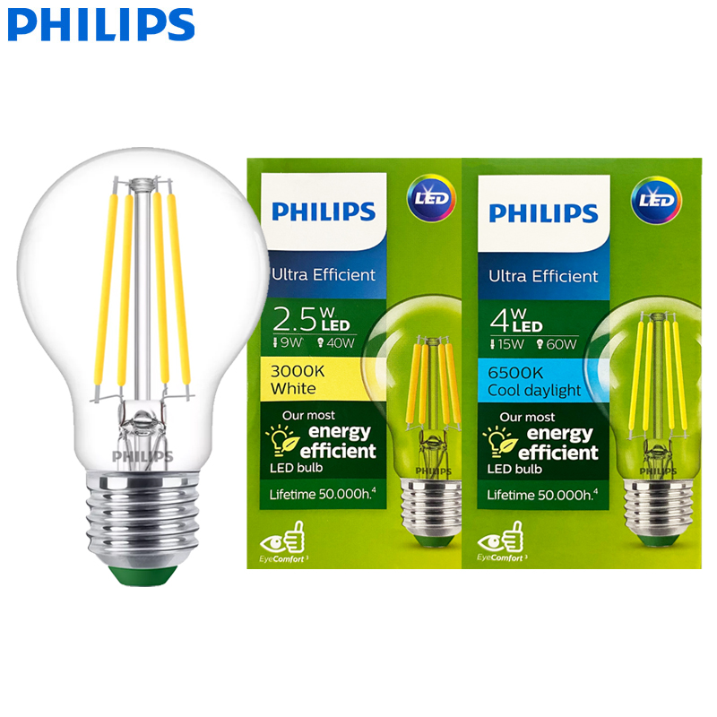 Philips Bulb Led Classic - Philips ultra eficiente lâmpada de filamento