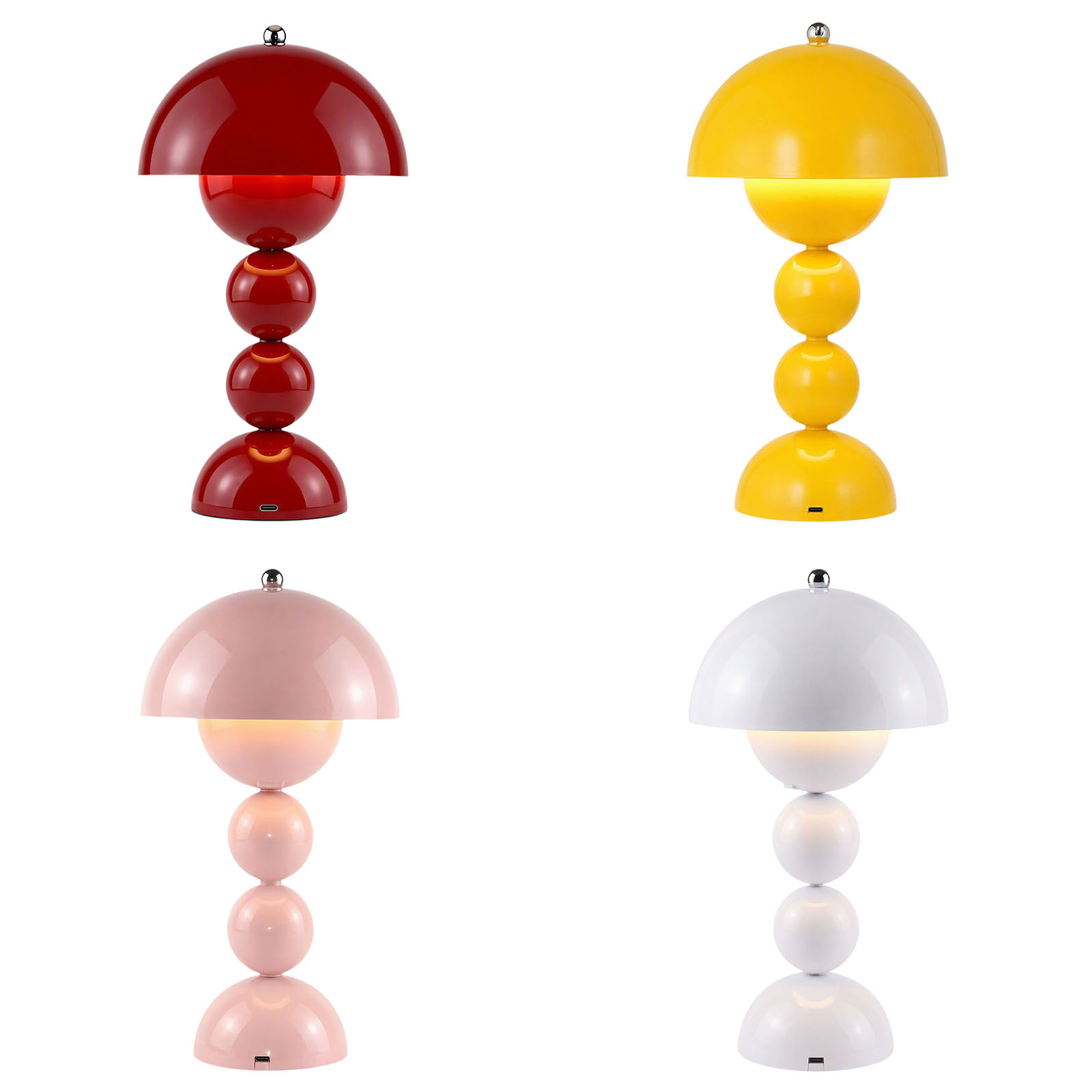 Lighting Decor Bedroom - Luminária de mesa vintage em formato