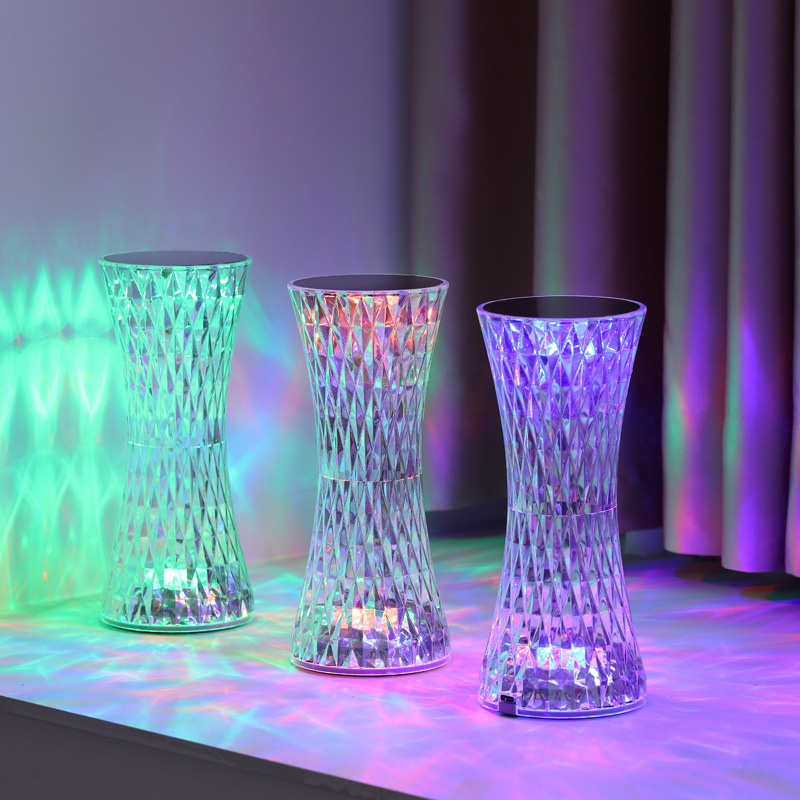 Luminárias de Mesa de Cristal  - Lighting Decor Bedroom avaliação e preço