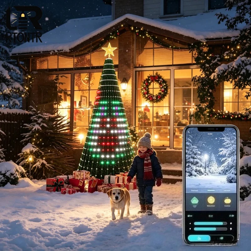 Luzes de Natal em Forma de Est - Lighting Christmas Decor avaliação e preço