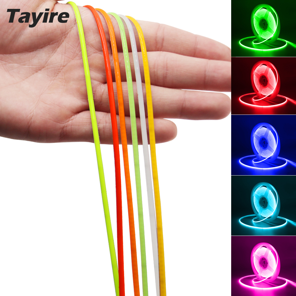 Fita de LED COB Super Fina de  - Lighting Mcqueen Bedroom Decor avaliação e preço