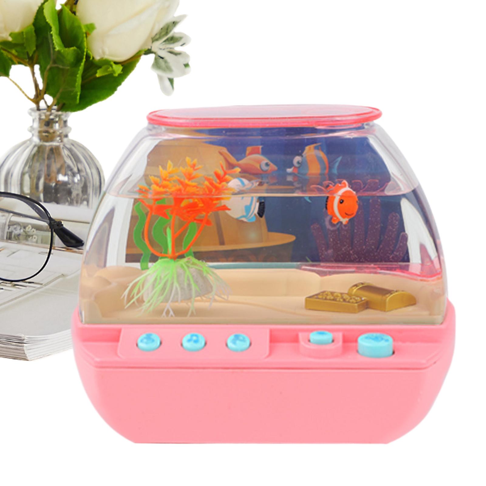 Aquário de Brinquedo com Músic - Lighting Decor Bedroom avaliação e preço
