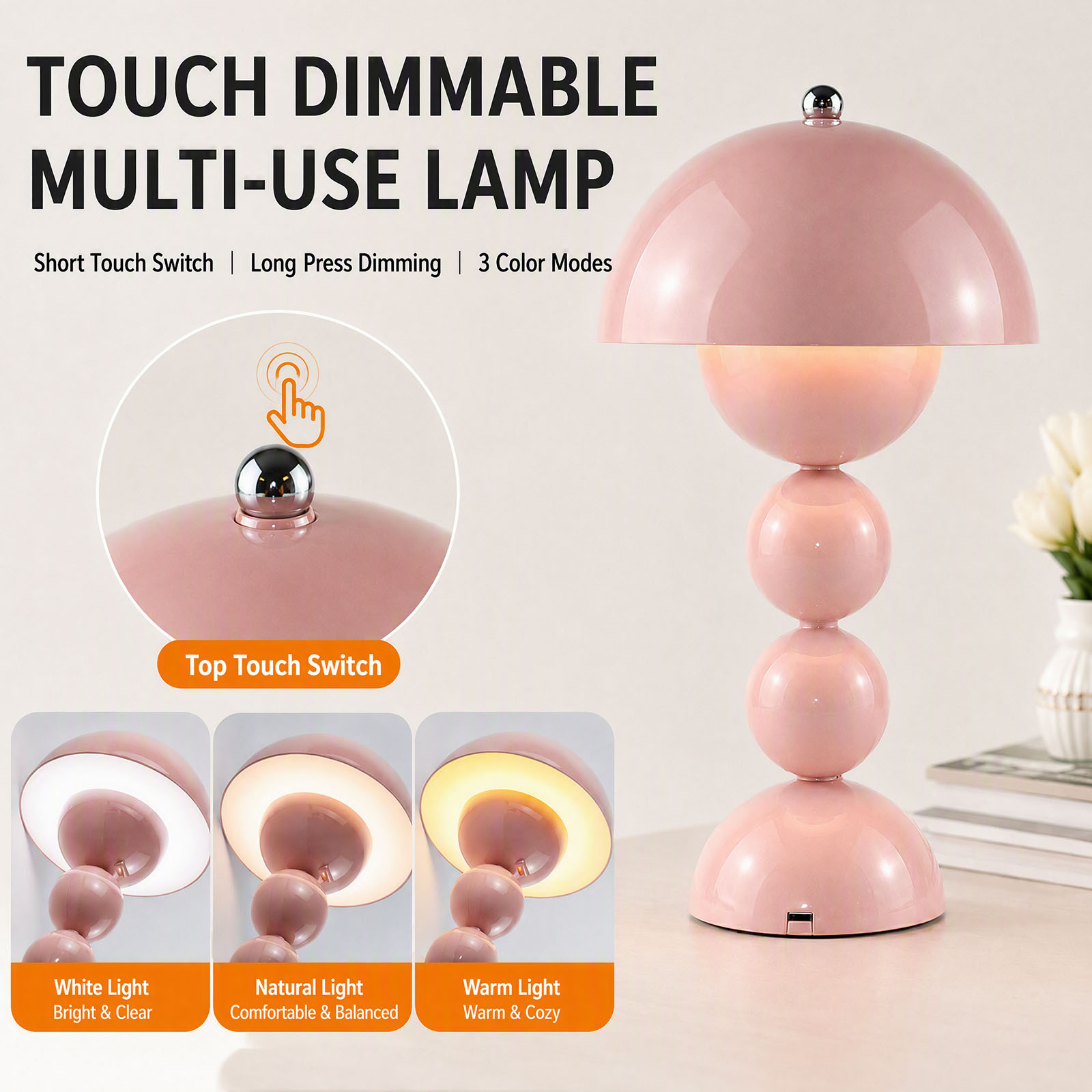 Luminária de mesa LED em forma - Lighting Decor Bedroom avaliação e preço