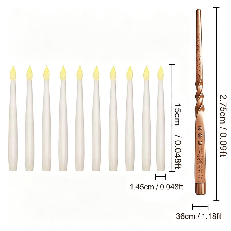 Velas Mágicas Flutuantes com V - Lighting Decoration Ideas avaliação e preço